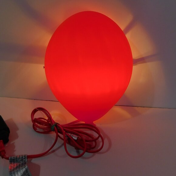 Vintage Ikea Drömminge Red Balloon Wall Light Lamp corded 11" - Picture 5 of 6